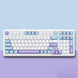 Clavier mécanique RVB personnalisé AULA F99 99 touches filaire/2.4G/Bluetooth trois modes (Nuages d'étoiles filantes)