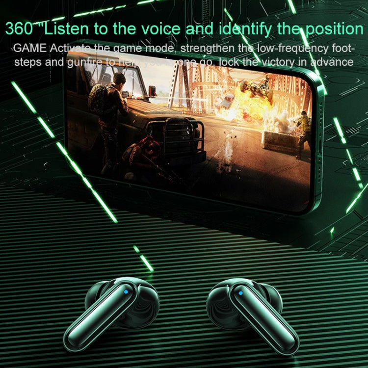 REMAX Gamebuds G1 Gaming Stereo Wireless Bluetooth Earphone(Black)