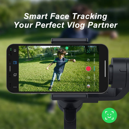 FUNSNAP Capture 2s Smart 3-Axis Handheld Gimbal Phone Live Stabilizer, Combo Version(Black)