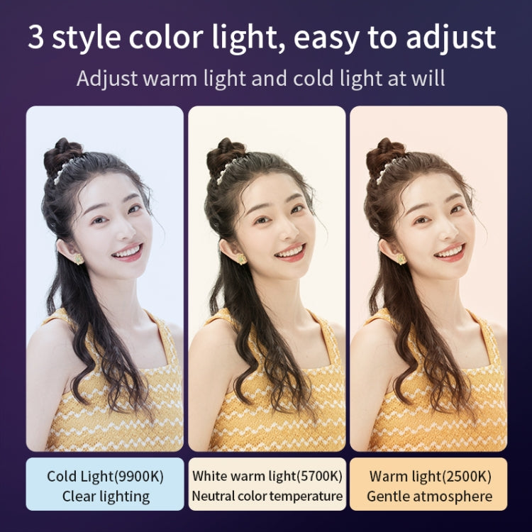 FUNSNAP Pocket Full Color RGB Video Shot Fill Light(White)