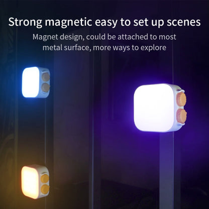 FUNSNAP Pocket Full Color RGB Video Shot Fill Light(White)