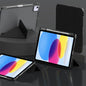 For iPad 2025 / 2022 mutural Y-Shape Deformation Leather Tablet Case(Black)