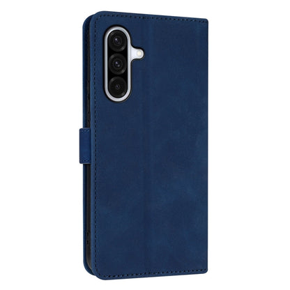 For Samsung Galaxy A36 AZNS Skin Feel Calf Texture Flip Leather Phone Case(Blue)