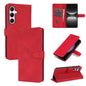 For Samsung Galaxy A56 5G AZNS Skin Feel Calf Texture Flip Leather Phone Case(Red)
