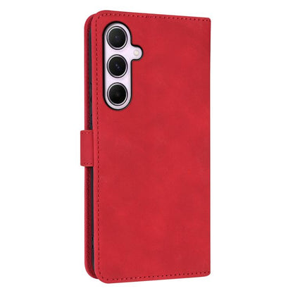 For Samsung Galaxy A56 5G AZNS Skin Feel Calf Texture Flip Leather Phone Case(Red)
