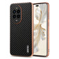 For Huawei nova 13 Pro AZNS Electroplated Edge Carbon Fiber Texture Phone Case(Black)