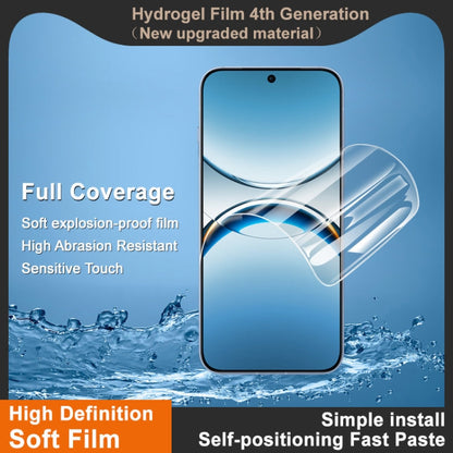 For OPPO Find X8 5G imak 4th Generation  Full Coverage Screen Hydrogel Film Protector