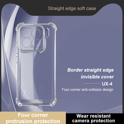 For Xiaomi 15 IMAK UX-4 Series Four-corner Shockproof Phone Case(Transparent)