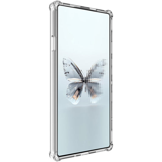 For ZTE nubia Red Magic 10 Pro imak Shockproof Airbag TPU Phone Case(Transparent)