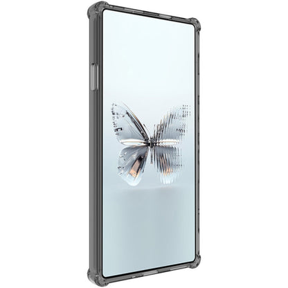 For ZTE nubia Red Magic 10 Pro imak Shockproof Airbag TPU Phone Case(Transparent Black)