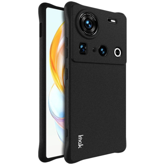 For ZTE nubia Z70 Ultra 5G imak Shockproof Airbag TPU Phone Case(Matte Black)