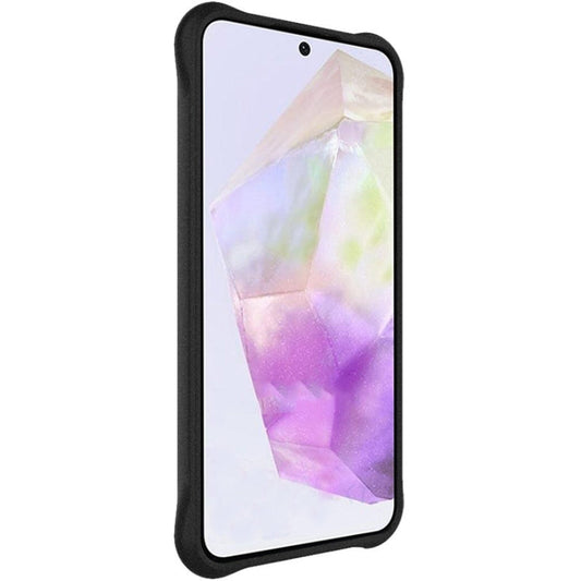 For Samsung Galaxy A56 5G imak Shockproof Airbag TPU Phone Case(Matte Black)