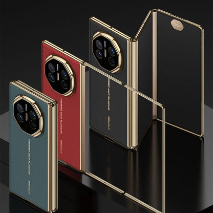 For Huawei Mate XT Ultimate Design GKK Phantom Leather MagSafe Frame Phone Case(Red)