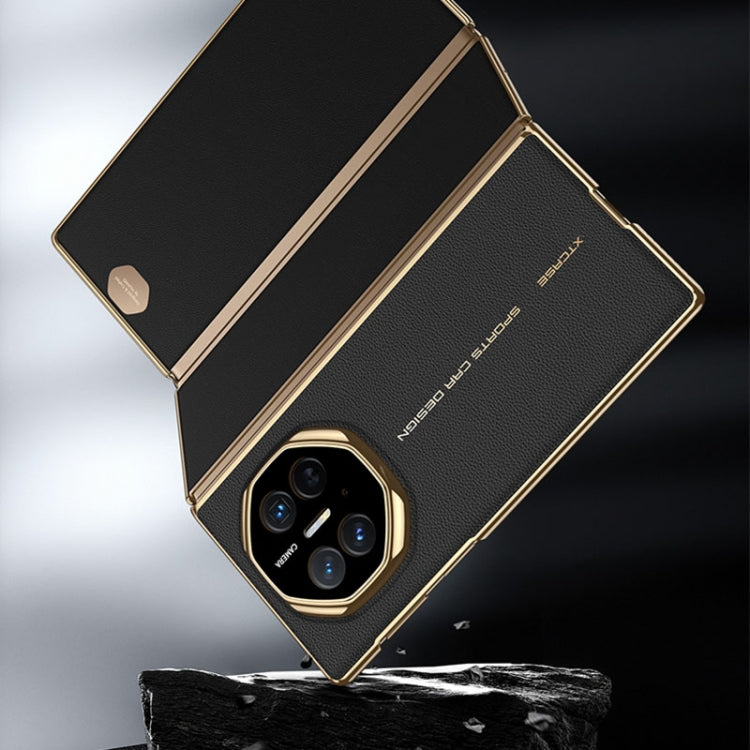 For Huawei Mate XT Ultimate Design GKK Phantom Leather MagSafe Frame Phone Case(Red)