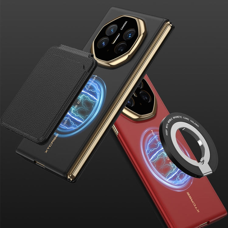 For Huawei Mate XT Ultimate Design GKK Ultra-thin Frame MagSafe Phone Case(Red)