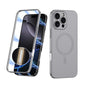 Pour iPhone 16 Pro Max Coque de téléphone GKK MagSafe à couverture complète (Gris Montagne)