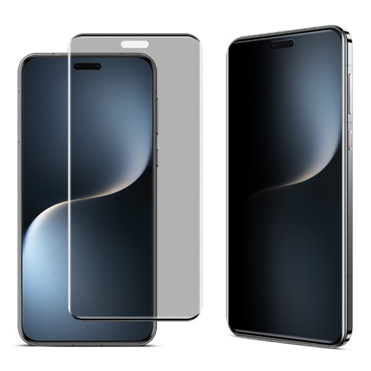 Pour Honor Magic7 Pro imak Version sans bords Film de protection d'écran intégral en verre trempé incurvé 3D confidentiel