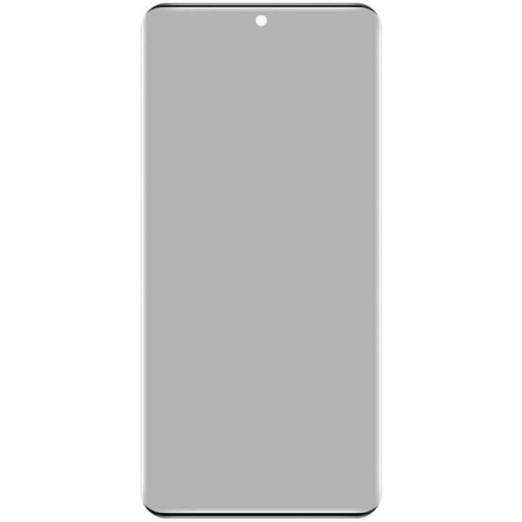 Pour Realme GT7 Pro imak version sans bords Film de protection d'écran en verre trempé incurvé 3D anti-espion