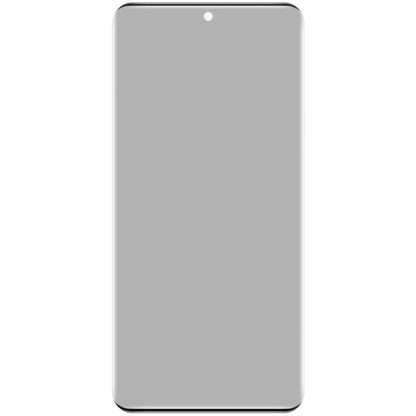 Pour Realme GT7 Pro imak version sans bords Film de protection d'écran en verre trempé incurvé 3D anti-espion