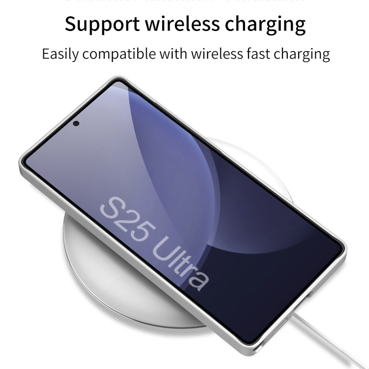 Pour Samsung Galaxy S25+ 5G GKK Étui de téléphone ultra-mince avec fentes pour stylo et stylet (vert)