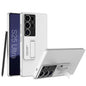 For Samsung Galaxy S25 Ultra 5G GKK Ultra-thin Shockproof Phone Case with Holder / Pen(Silver)