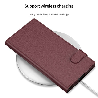 For Samsung Galaxy S25 Ultra 5G GKK Flip Wallet Leather Phone Case, Without Pen(Grey)