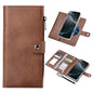 For iPhone 16 Pro Max ViLi GVS-C Series MagSafe Magnetic RFID Leather Flip Phone Case(Brown)