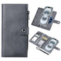 For iPhone 16 Plus ViLi GVS-C Series MagSafe Magnetic RFID Leather Flip Phone Case(Grey)