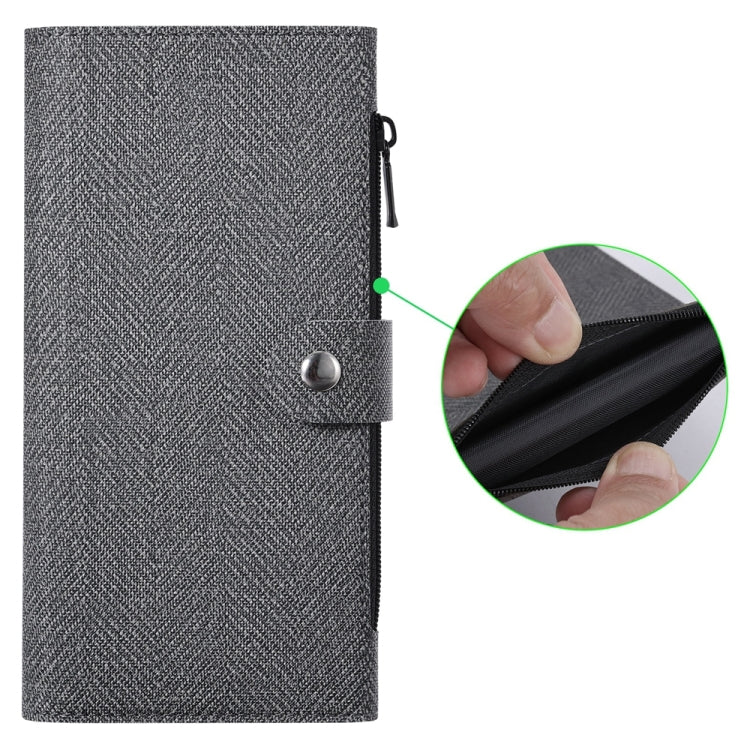 For iPhone 13 Pro Max ViLi GBS Series MagSafe Magnetic RFID Leather Flip Phone Case(Black)