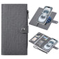 For iPhone 16 ViLi GBS-C Series MagSafe Magnetic RFID Leather Flip Phone Case(Black)