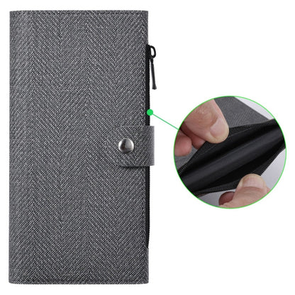 Pour iPhone 13 Pro Max ViLi GBS-C Series Étui de téléphone à rabat magnétique en cuir RFID MagSafe (Noir)