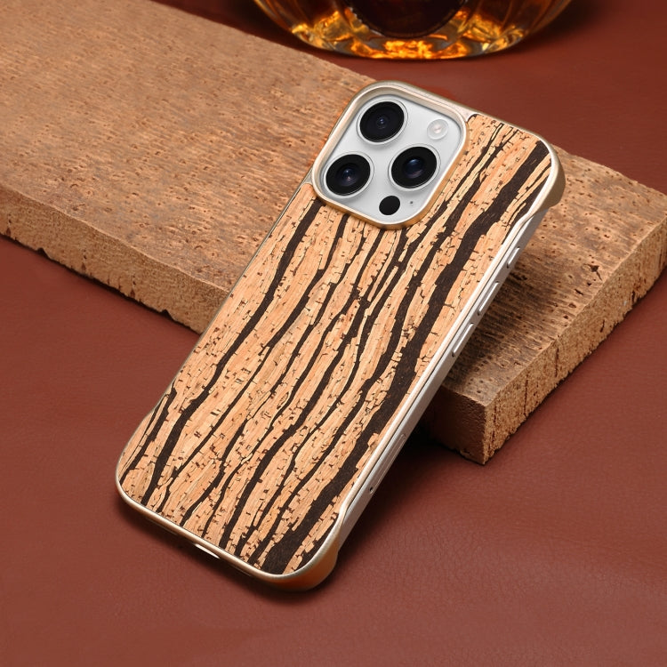 For iPhone 15 Denior A18 WoodenPaint MagSafe Phone Case(Tree Pattern)