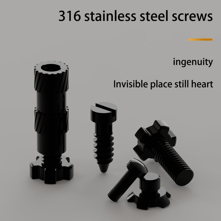 Pour Apple Watch Ultra 3 / 2 / 1 49 mm Coque métallique RedPepper Armor avec bracelet en silicone intégré (Noir)