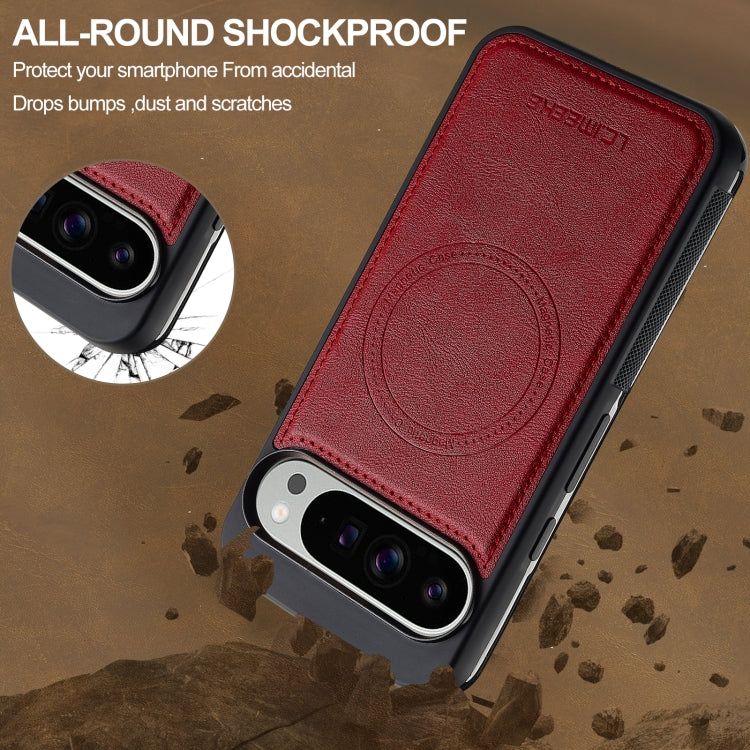 For Google Pixel 9 Pro XL LC.IMEEKE Magsafe Phone Case(Red)