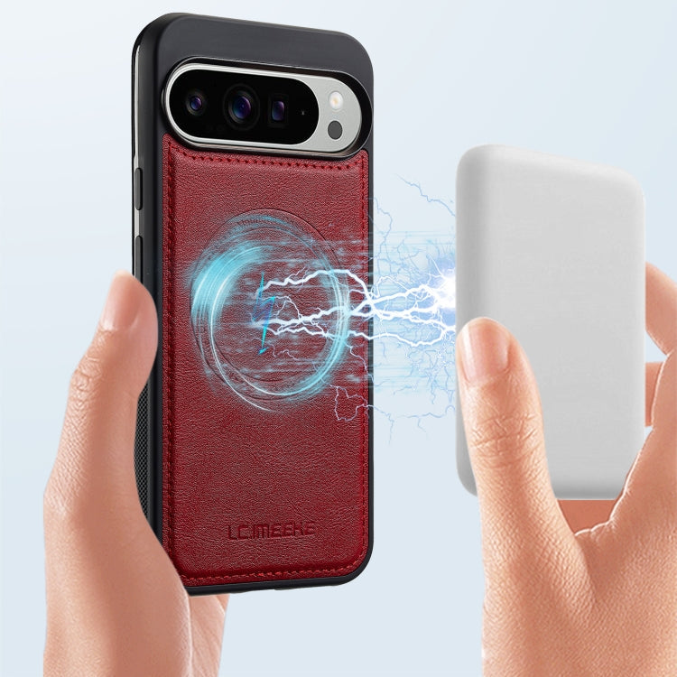 For Google Pixel 9 Pro XL LC.IMEEKE Magsafe Phone Case(Red)