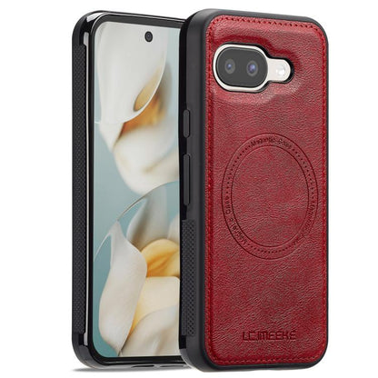 For Google Pixel 9a LC.IMEEKE Magsafe Phone Case(Red)