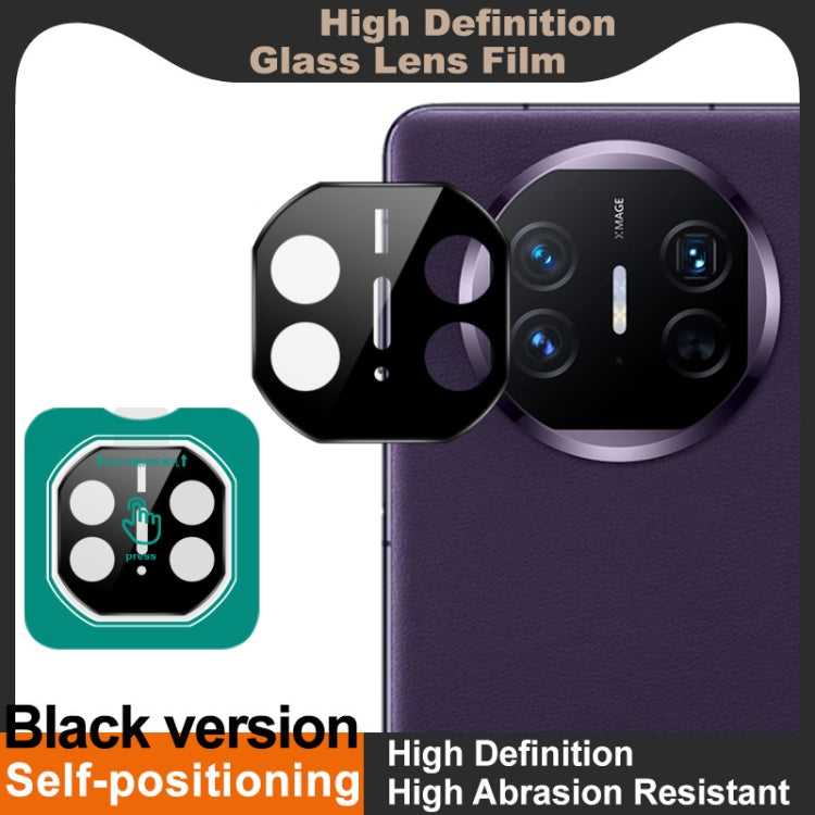 For Huawei Mate X5 imak Black Version HD Glass Rear Camera Lens Film, Self-positioning Version