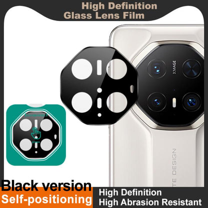 For Huawei Mate 70 RS Ultimate imak Black Version HD Glass Rear Camera Lens Film, Self-positioning Version