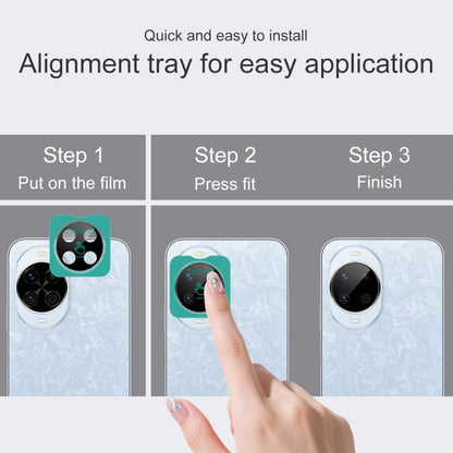 For Huawei nova 14 imak Black Version HD Glass Rear Camera Lens Film, Self-positioning Version