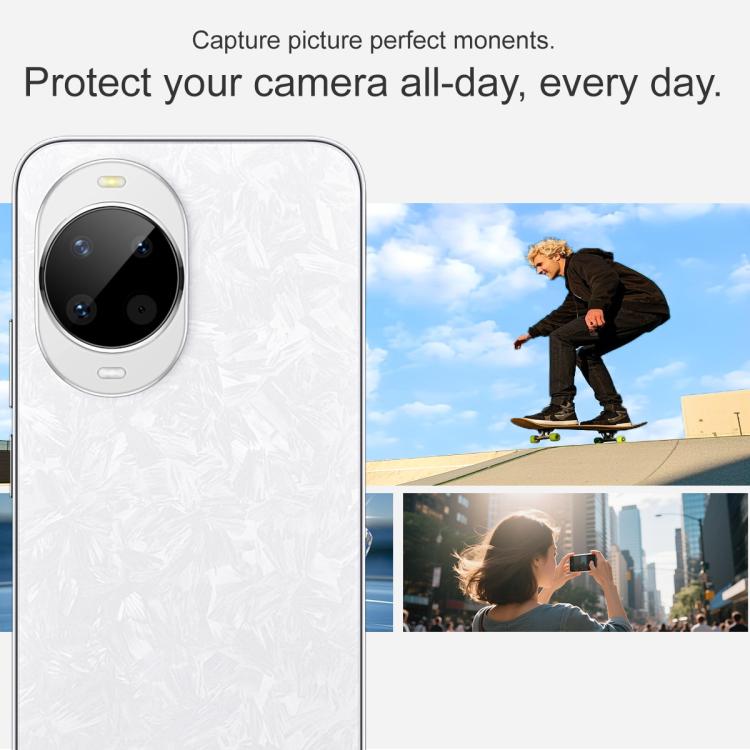 For Huawei nova 14 imak Black Version HD Glass Rear Camera Lens Film, Self-positioning Version