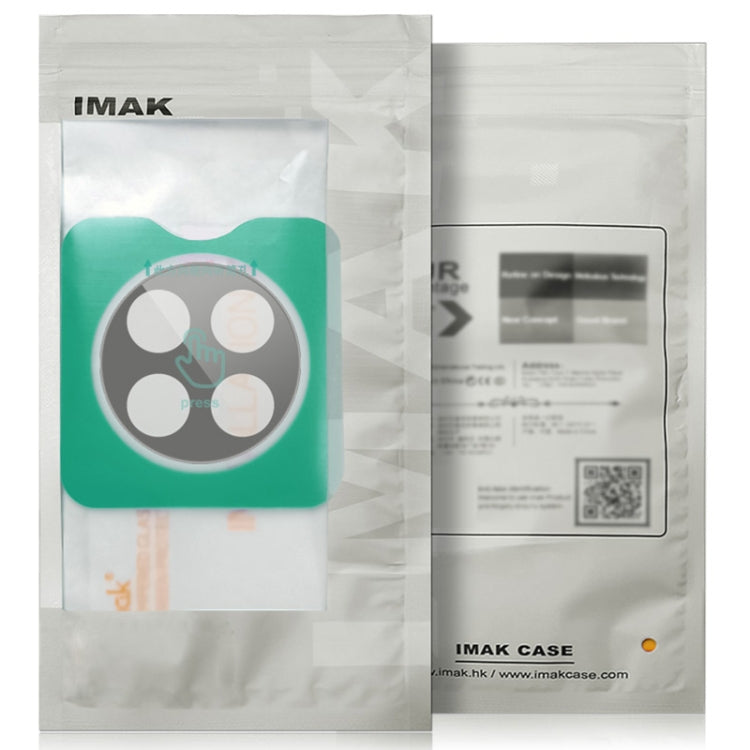 For Huawei Mate 70 Pro imak Black Version HD Glass Rear Camera Lens Film, Self-positioning Version