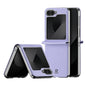 For Samsung Galaxy Z Flip6 / Flip7 FE DUX DUCIS Bril Series PU + TPU Phone Case(Purple)