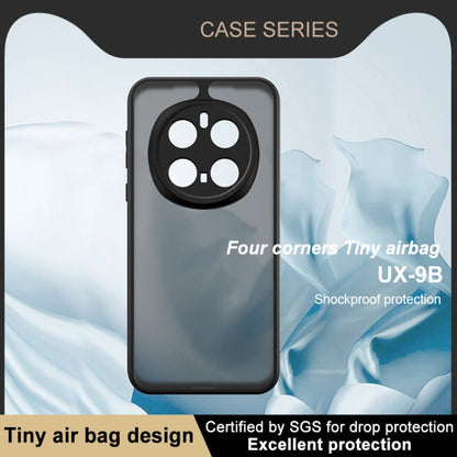 For Honor Magic7 Pro imak UX-9B Series Four Corners Tiny Airbag Shockproof Phone Case(Black)