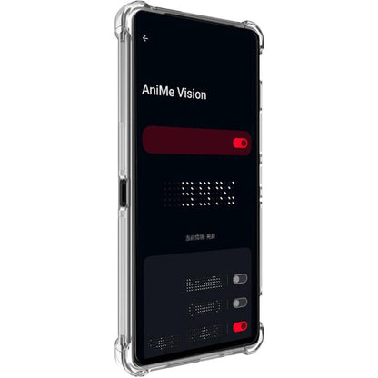 For Asus ROG Phone 9 / ROG Phone 9 Pro imak Shockproof Airbag TPU Phone Case(Transparent)