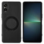 For Sony Xperia 5 V ViLi TCY Series Kevlar Leather Texture Rotating Holder Phone Case(Black)