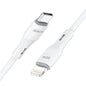 Câble de charge rapide DUZZONA A10 PD20W 480Mbps Type-C vers 8 broches, longueur : 1 m (blanc)