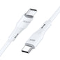 DUZZONA A11 PD65W 480Mbps Type-C to Type-C Fast Charging Cable, Length:1m(White)