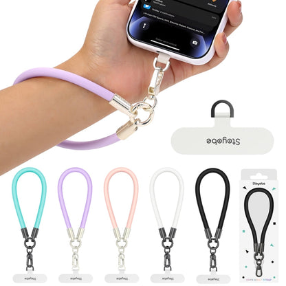 DUX DUICS Stoyobe PL-II Universal Silicone Phone Wrist Strap Anti-lost Lanyard(Tiffany Blue)