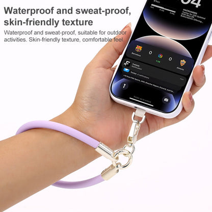 DUX DUICS Stoyobe PL-II Universal Silicone Phone Wrist Strap Anti-lost Lanyard(Tiffany Blue)