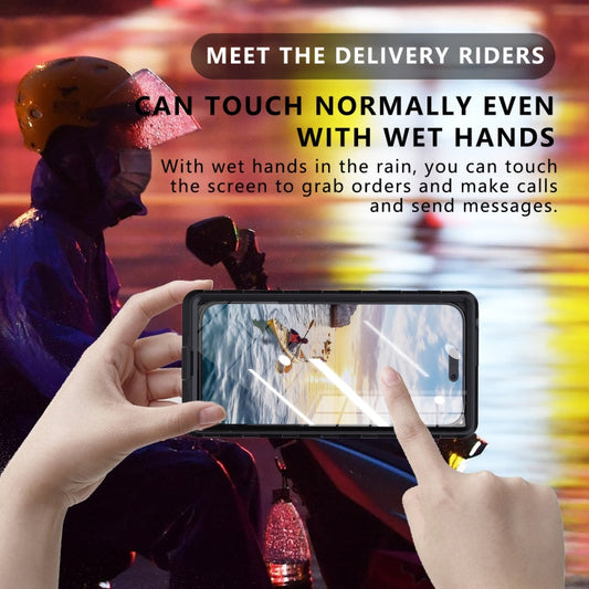 RedPepper Air Box Max 6.9 IP68 Waterproof Phone Case for 6.9 inch Phone(Black)